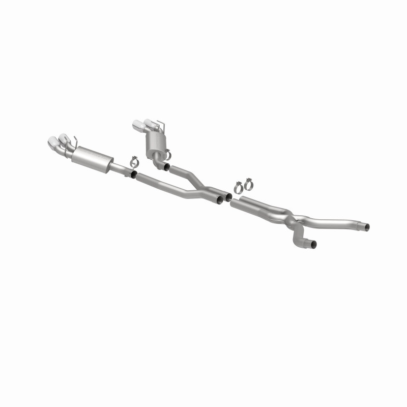MagnaFlow 13 Chevy Camaro V8 6.2L S/C Quad Split Rear Exit Cat Back Perf Exhaust - 15053