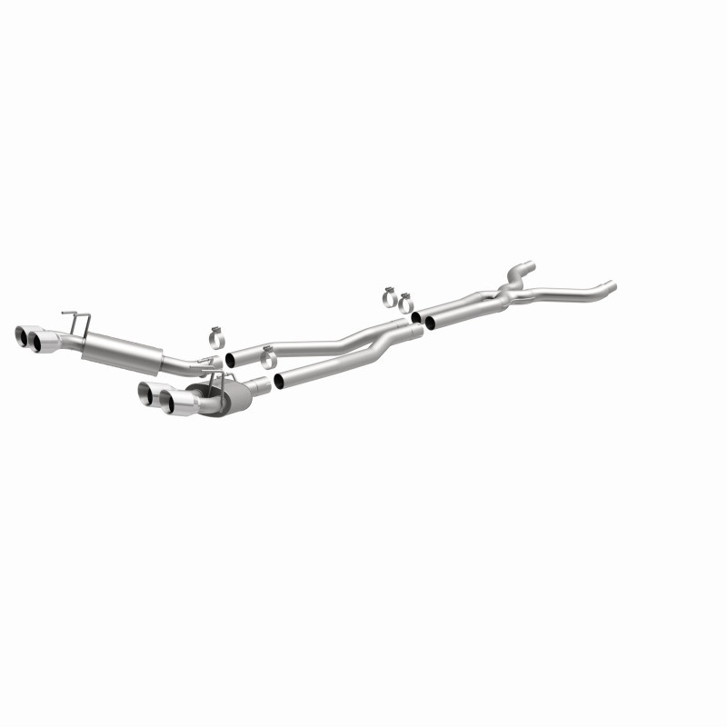 MagnaFlow 13 Chevy Camaro V8 6.2L S/C Quad Split Rear Exit Cat Back Perf Exhaust - 15053