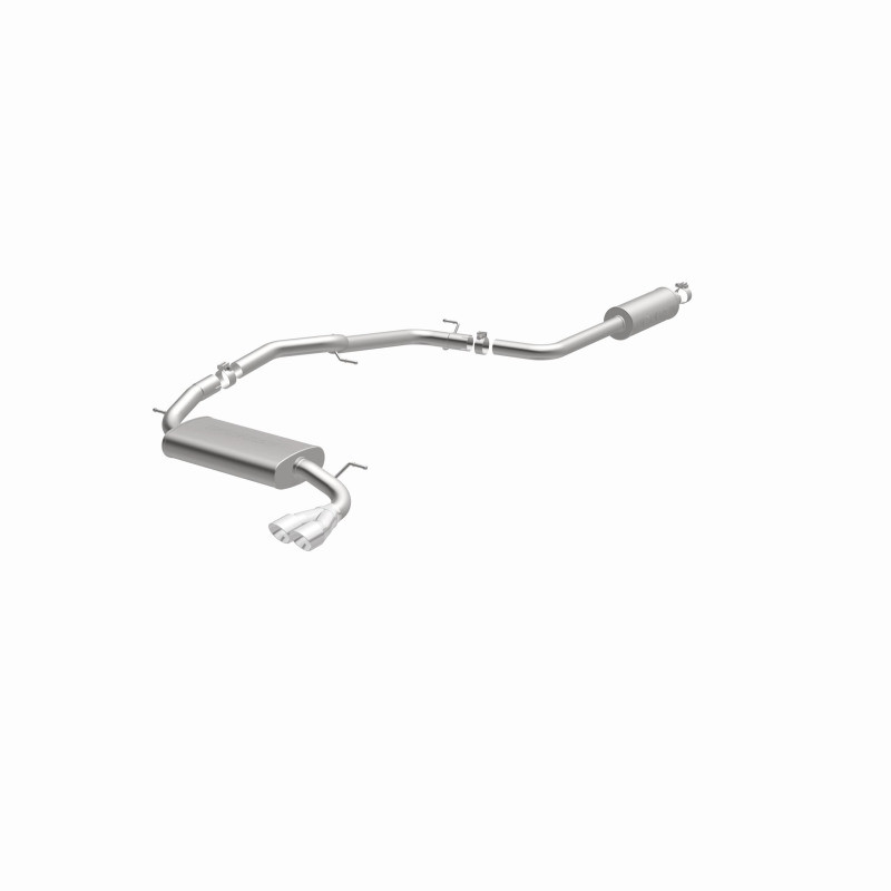 MagnaFlow 12 Ford Focus L4 2.0L HB Single Straight P/S Rear Exit Stainless Cat Back Perf Exhaust - 15072