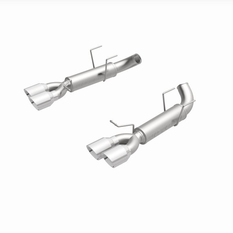 MagnaFlow 12 Ford Mustang V8 5.0L Dual Split Rear Exit Axle-Back Stainless Cat Back Perf Exhaust - 15077