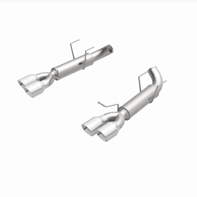 MagnaFlow 12 Ford Mustang V8 5.0L Dual Split Rear Exit Axle-Back Stainless Cat Back Perf Exhaust - 15077