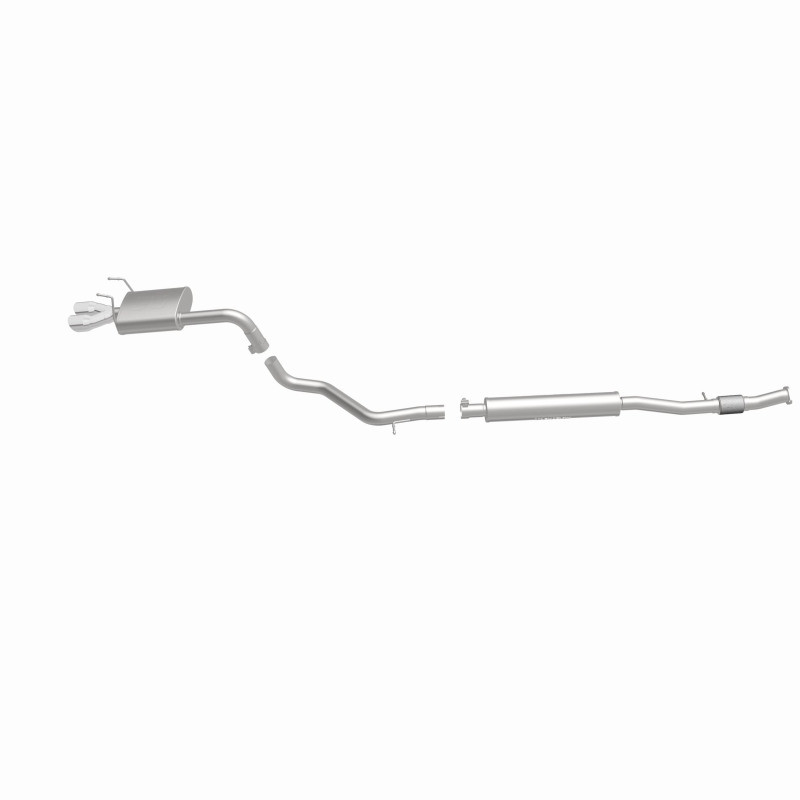 MagnaFlow 12 Fiat 500 L4 1.4L Single Straight D/S Rear Exit SS Catback Perf Exhaust - 15088