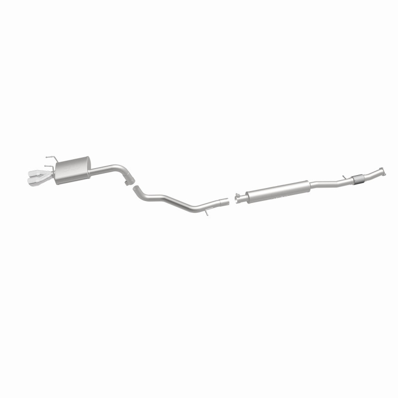 MagnaFlow 12 Fiat 500 L4 1.4L Single Straight D/S Rear Exit SS Catback Perf Exhaust - 15088