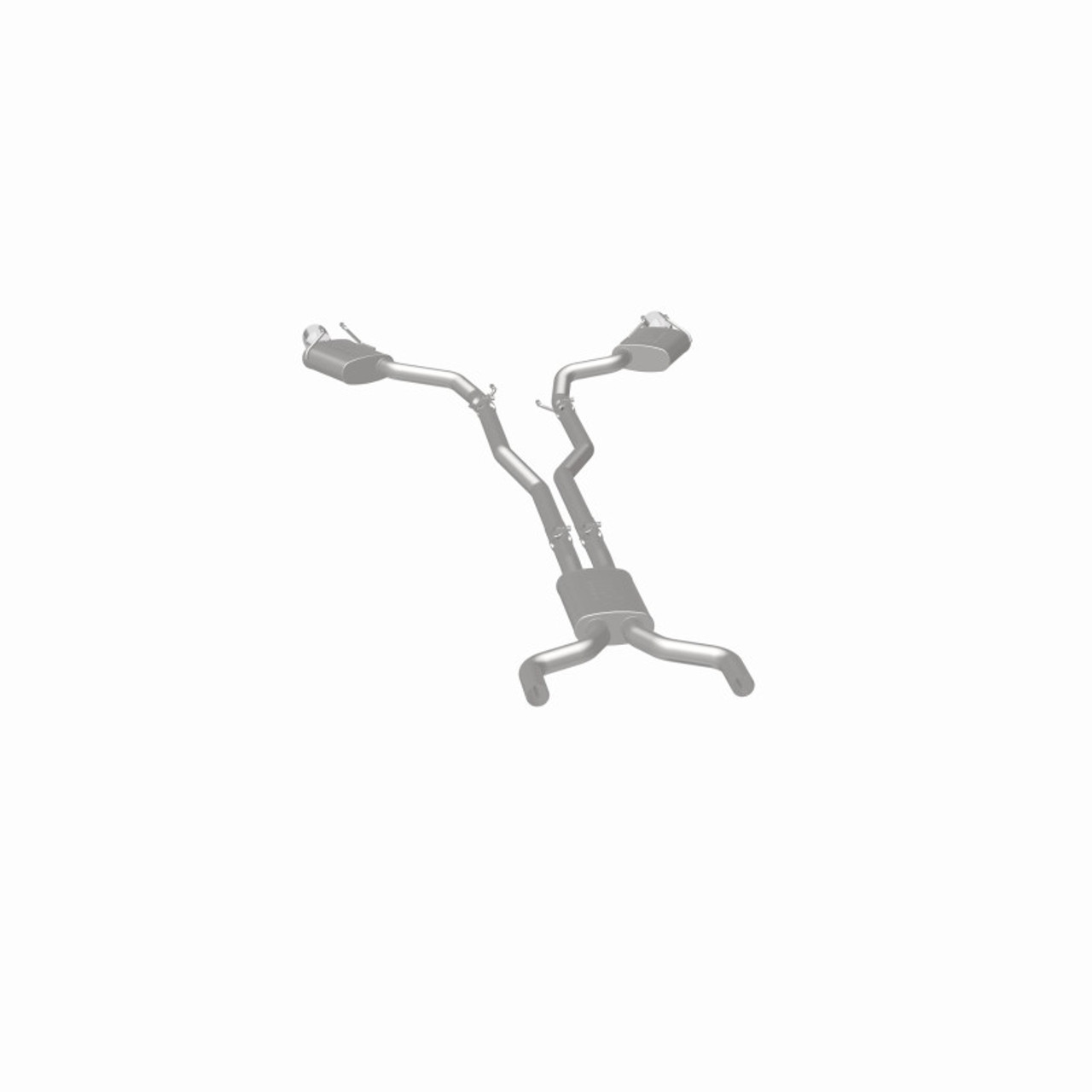 MagnaFlow 10-11 Camaro 6.2L V8 2.5 inch Street Series Stainless Cat Back Performance Exhaust - 15089