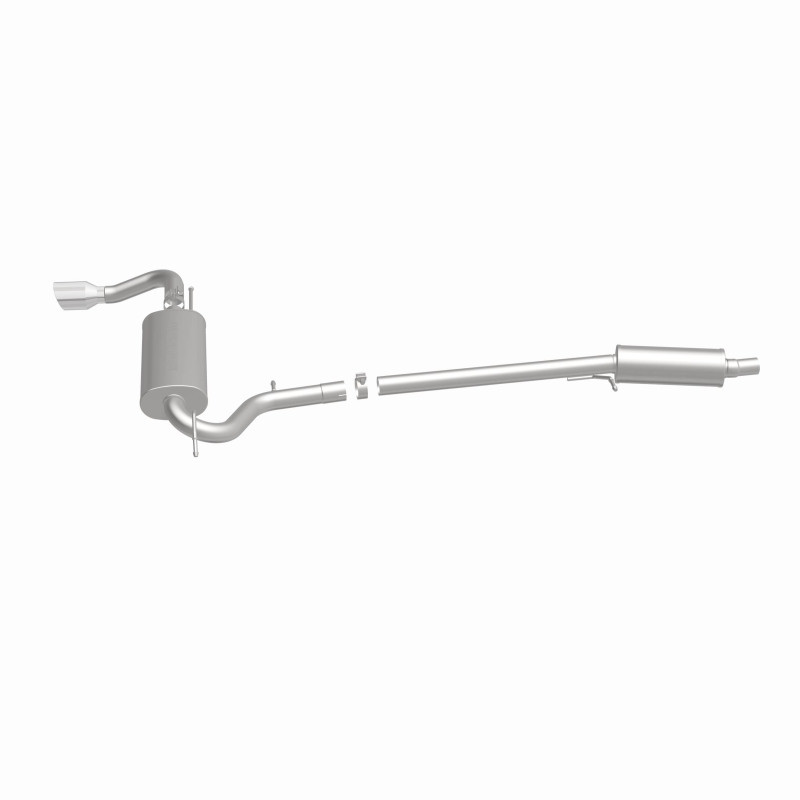MagnaFlow 10-13 GMC Terrain L4 2.4L Single Straight D/S Rear Exit Stainless Cat Back Perf Exhaust - 15110