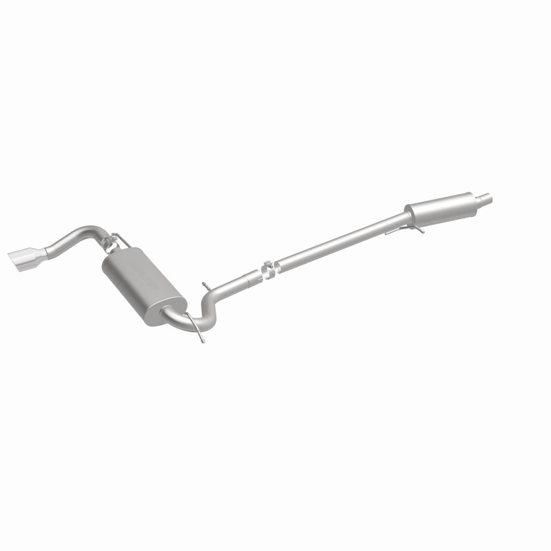 MagnaFlow 10-13 GMC Terrain L4 2.4L Single Straight D/S Rear Exit Stainless Cat Back Perf Exhaust - 15110
