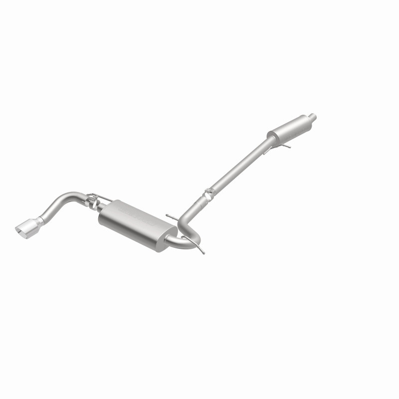 MagnaFlow 10-13 GMC Terrain L4 2.4L Single Straight D/S Rear Exit Stainless Cat Back Perf Exhaust - 15110