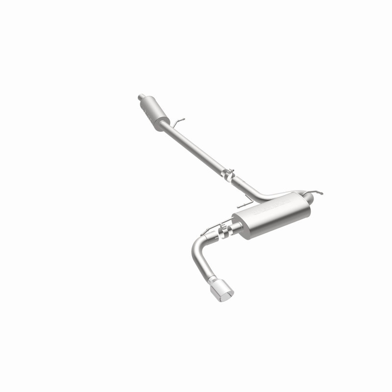 MagnaFlow 10-13 GMC Terrain L4 2.4L Single Straight D/S Rear Exit Stainless Cat Back Perf Exhaust - 15110