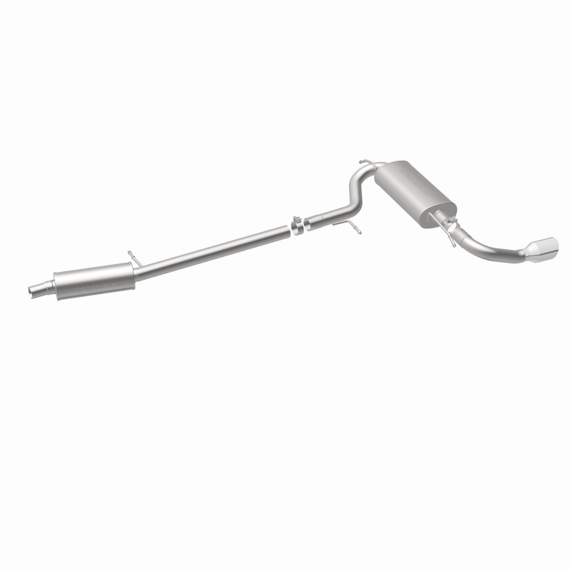 MagnaFlow 10-13 GMC Terrain L4 2.4L Single Straight D/S Rear Exit Stainless Cat Back Perf Exhaust - 15110