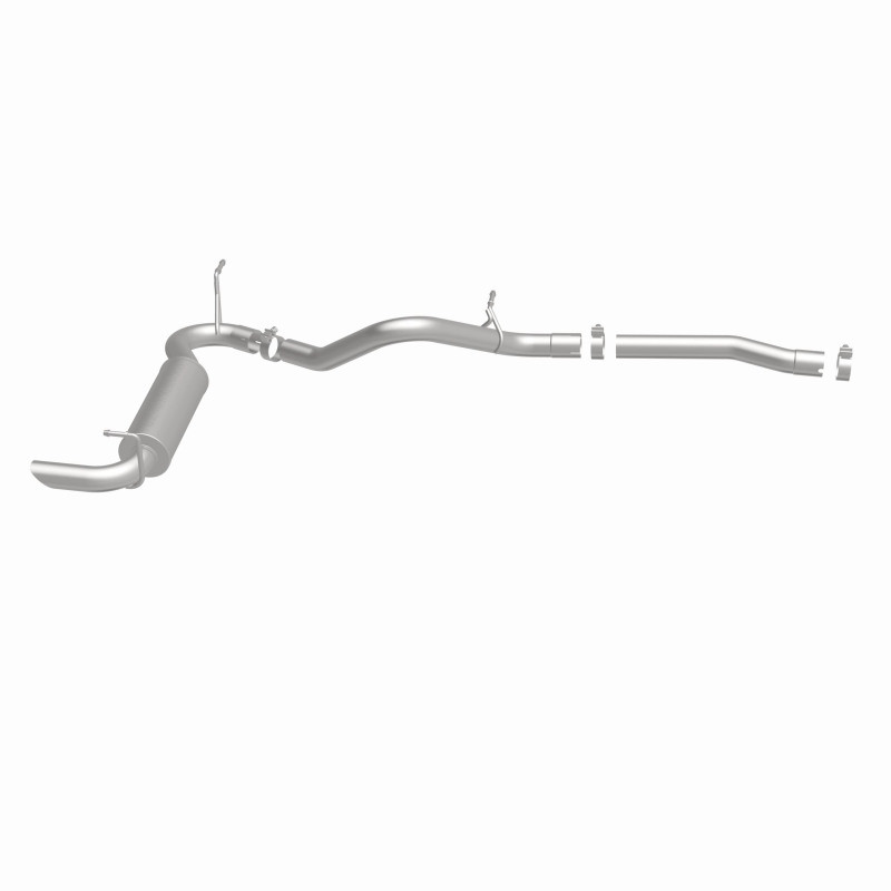 MagnaFlow 12-14 Jeep Wrangler 3.6L Single Straight Rear P/S Exit Stainless C/b Perf Exhaust-Comp - 15118