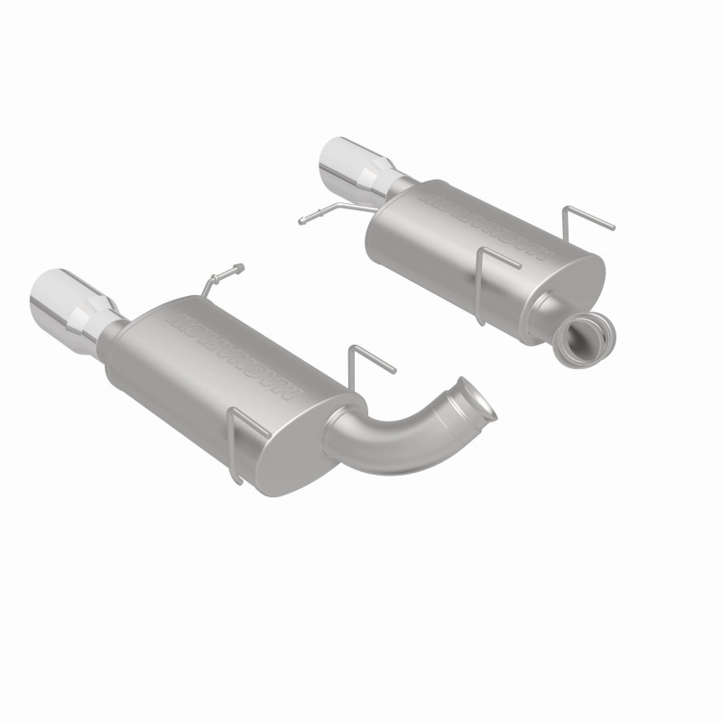 MagnaFlow 13 Ford Mustang V8 5.0L Dual Split Rear Exit Stainless Cat Back Performance Exhaust - 15151