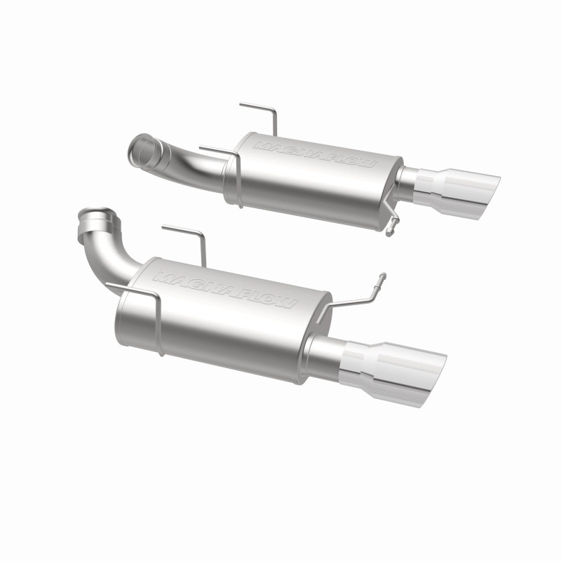MagnaFlow 13 Ford Mustang V8 5.0L Dual Split Rear Exit Stainless Cat Back Performance Exhaust - 15151