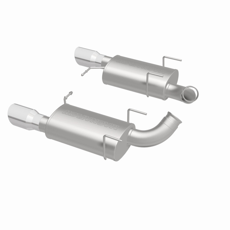 MagnaFlow 13 Ford Mustang V8 5.0L Dual Split Rear Exit Stainless Cat Back Performance Exhaust - 15151