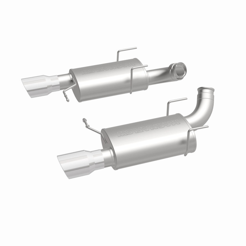 MagnaFlow 13 Ford Mustang V8 5.0L Dual Split Rear Exit Stainless Cat Back Performance Exhaust - 15151