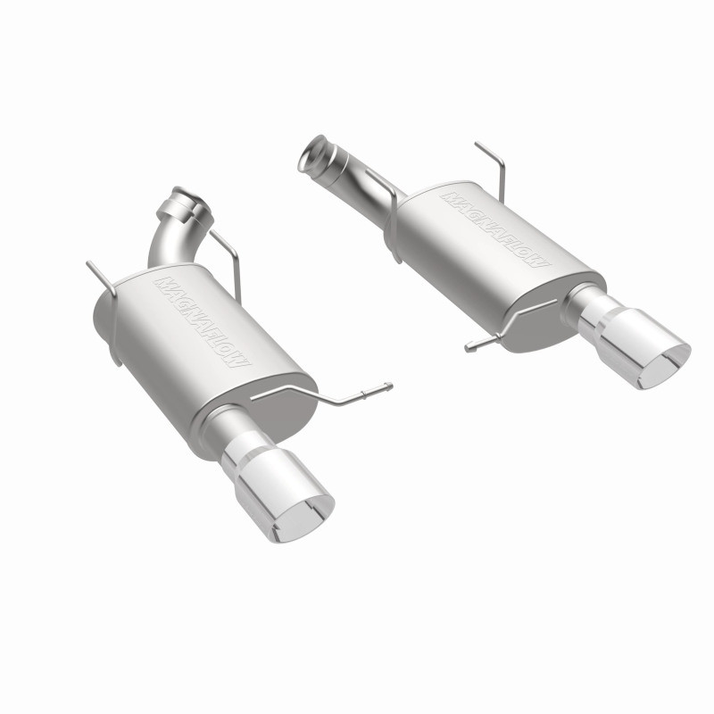 MagnaFlow 13 Ford Mustang V8 5.0L Dual Split Rear Exit Stainless Cat Back Performance Exhaust - 15151