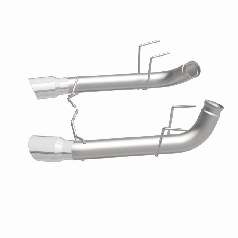 MagnaFlow 13 Ford Mustang Dual Split Rear Exit Stainless Axle-Back Cat Back Exhaust (Competition) - 15152