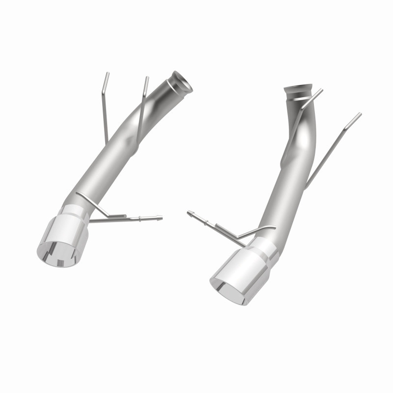 MagnaFlow 13 Ford Mustang Dual Split Rear Exit Stainless Axle-Back Cat Back Exhaust (Competition) - 15152