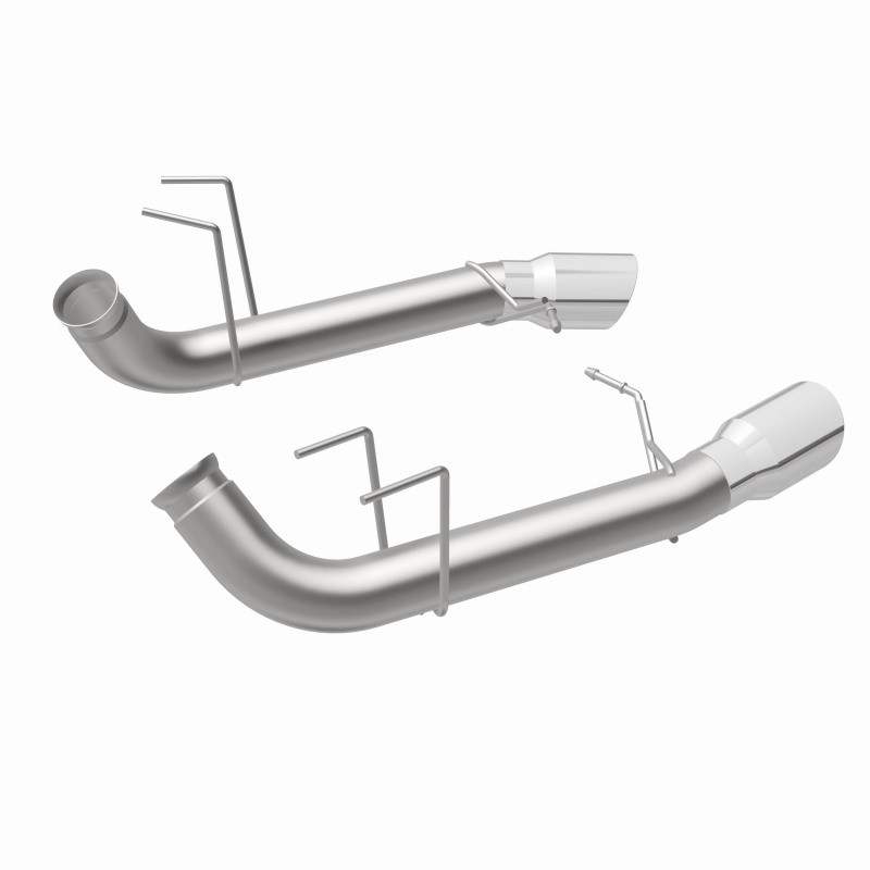 MagnaFlow 13 Ford Mustang Dual Split Rear Exit Stainless Axle-Back Cat Back Exhaust (Competition) - 15152