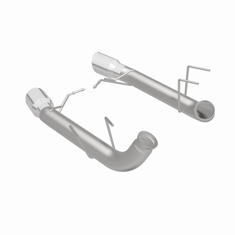 MagnaFlow 13 Ford Mustang Dual Split Rear Exit Stainless Axle-Back Cat Back Exhaust (Competition) - 15152
