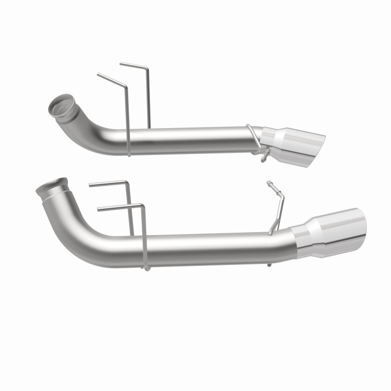 MagnaFlow 13 Ford Mustang Dual Split Rear Exit Stainless Axle-Back Cat Back Exhaust (Competition) - 15152
