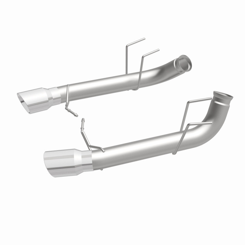 MagnaFlow 13 Ford Mustang Dual Split Rear Exit Stainless Axle-Back Cat Back Exhaust (Competition) - 15152