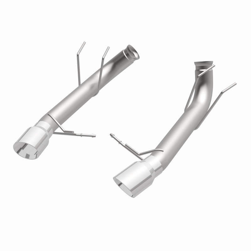MagnaFlow 13 Ford Mustang Dual Split Rear Exit Stainless Axle-Back Cat Back Exhaust (Competition) - 15152