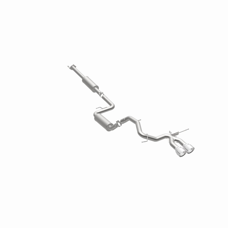 MagnaFlow 13 Ford Focus 2.0L Turbocharged ST Dual Center Rear Exit Stainless Cat Back Perf Exhaust - 15155