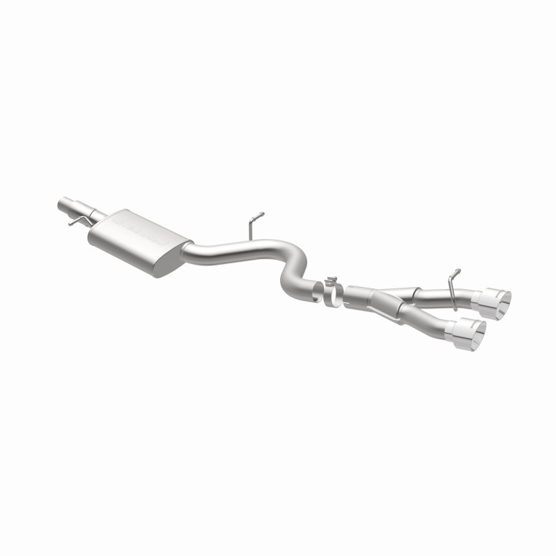 MagnaFlow 12-13 VW Golf L4 2.0L Turbocharged Dual Center Rear Exit Stainless Cat Back Perf Exhaust - 15156