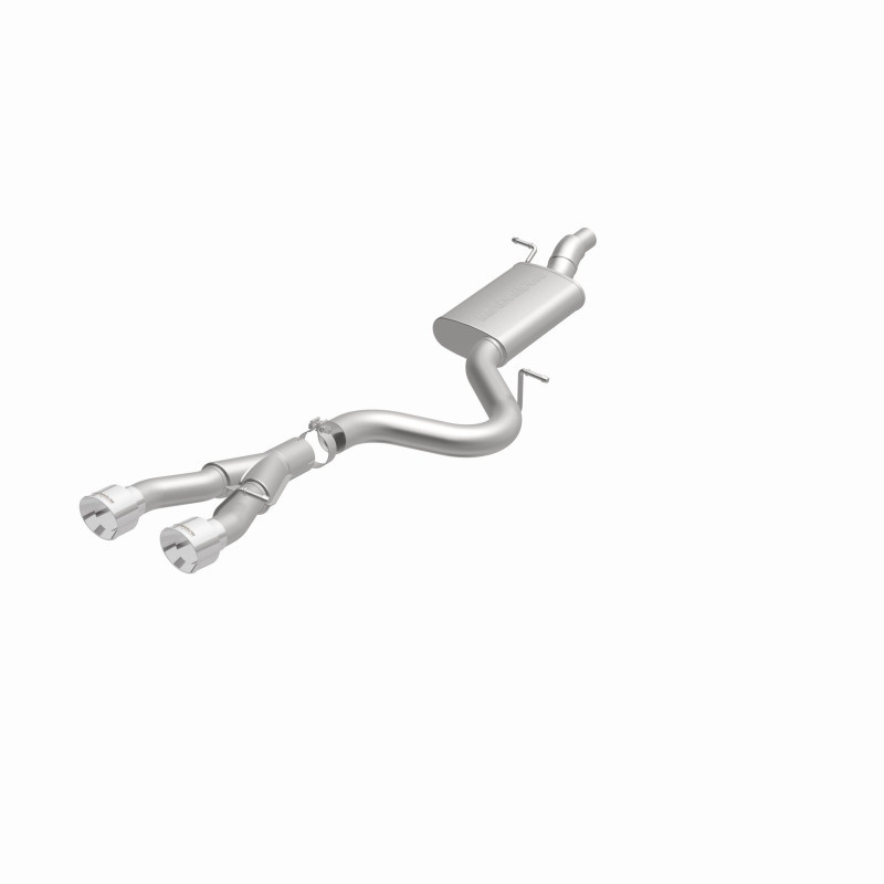 MagnaFlow 12-13 VW Golf L4 2.0L Turbocharged Dual Center Rear Exit Stainless Cat Back Perf Exhaust - 15156