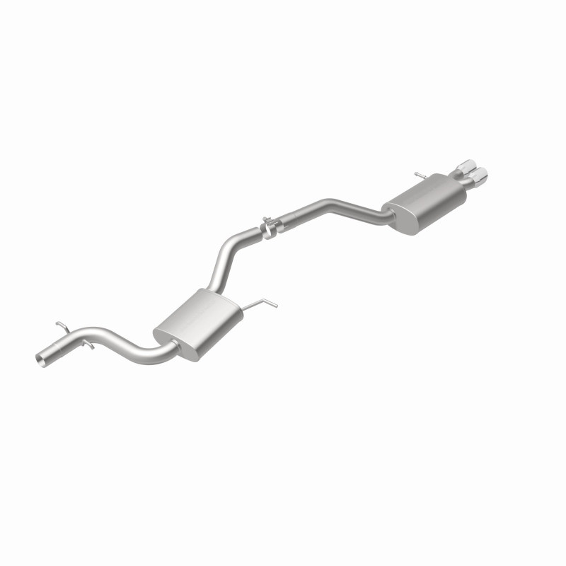 MagnaFlow 12 VW Jetta 2.0L Turbocharged Dual Straight D/S Rear Exit Stainless Cat Back Perf Exhaust - 15158
