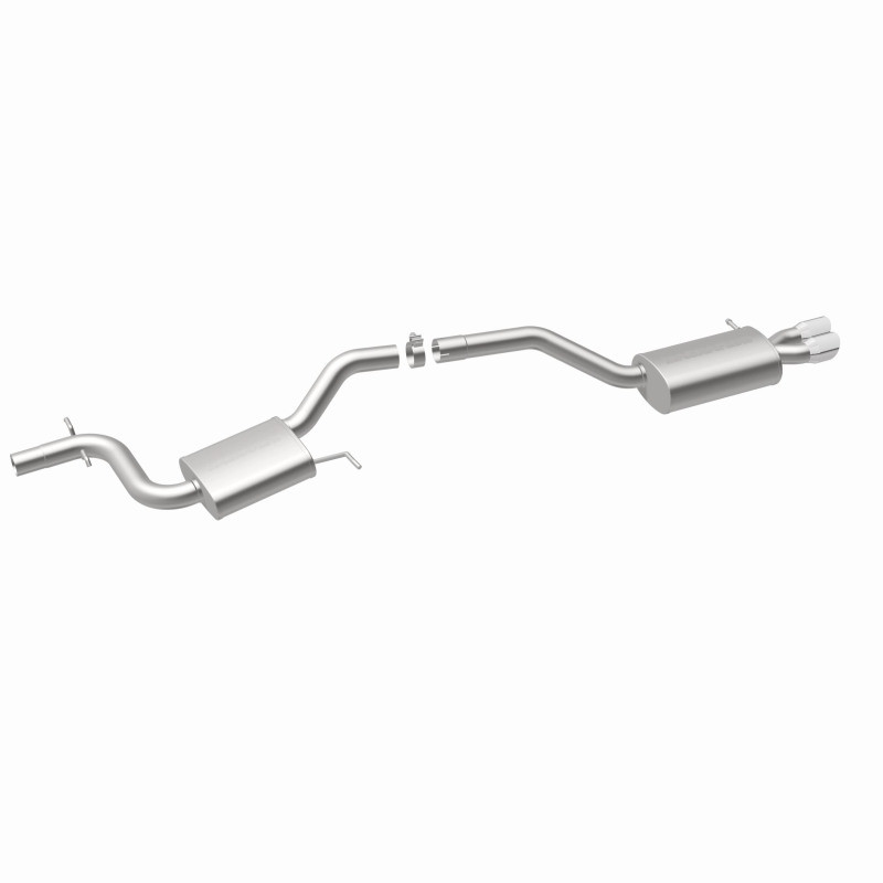MagnaFlow 12 VW Jetta 2.0L Turbocharged Dual Straight D/S Rear Exit Stainless Cat Back Perf Exhaust - 15158