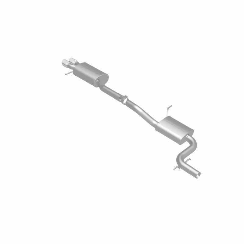 MagnaFlow 12 VW Jetta 2.0L Turbocharged Dual Straight D/S Rear Exit Stainless Cat Back Perf Exhaust - 15158