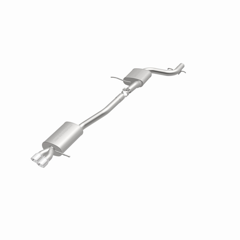 MagnaFlow 12 VW Jetta 2.0L Turbocharged Dual Straight D/S Rear Exit Stainless Cat Back Perf Exhaust - 15158