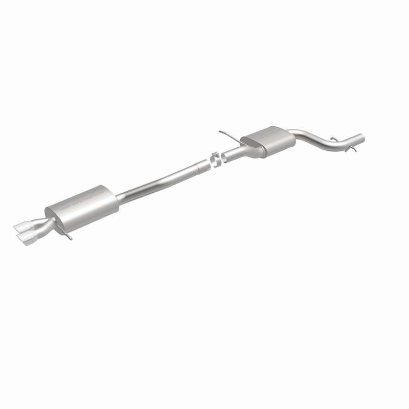 MagnaFlow 12 VW Jetta 2.0L Turbocharged Dual Straight D/S Rear Exit Stainless Cat Back Perf Exhaust - 15158