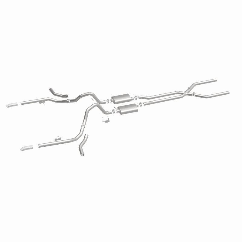 MagnaFlow 65-68 Chevy Impala All V8 Multiple Exit Options Crossmember-Back Perf Exhaust - 15165