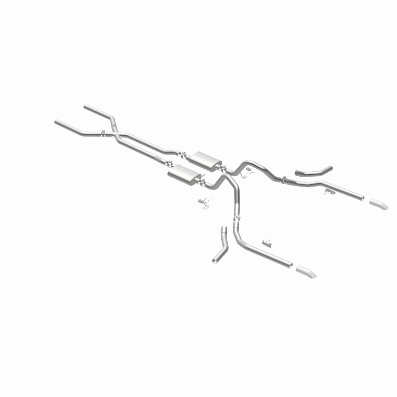 MagnaFlow 65-68 Chevy Impala All V8 Multiple Exit Options Crossmember-Back Perf Exhaust - 15165