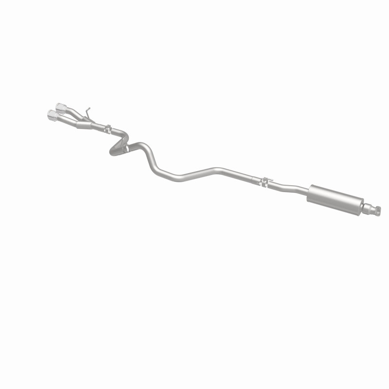 MagnaFlow 13 Hyundai Veloster 1.6L Turbo Dual Center Rear Exit Stainless Cat Back Perf Exhaust - 15215