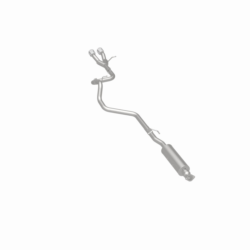 MagnaFlow 13 Hyundai Veloster 1.6L Turbo Dual Center Rear Exit Stainless Cat Back Perf Exhaust - 15215