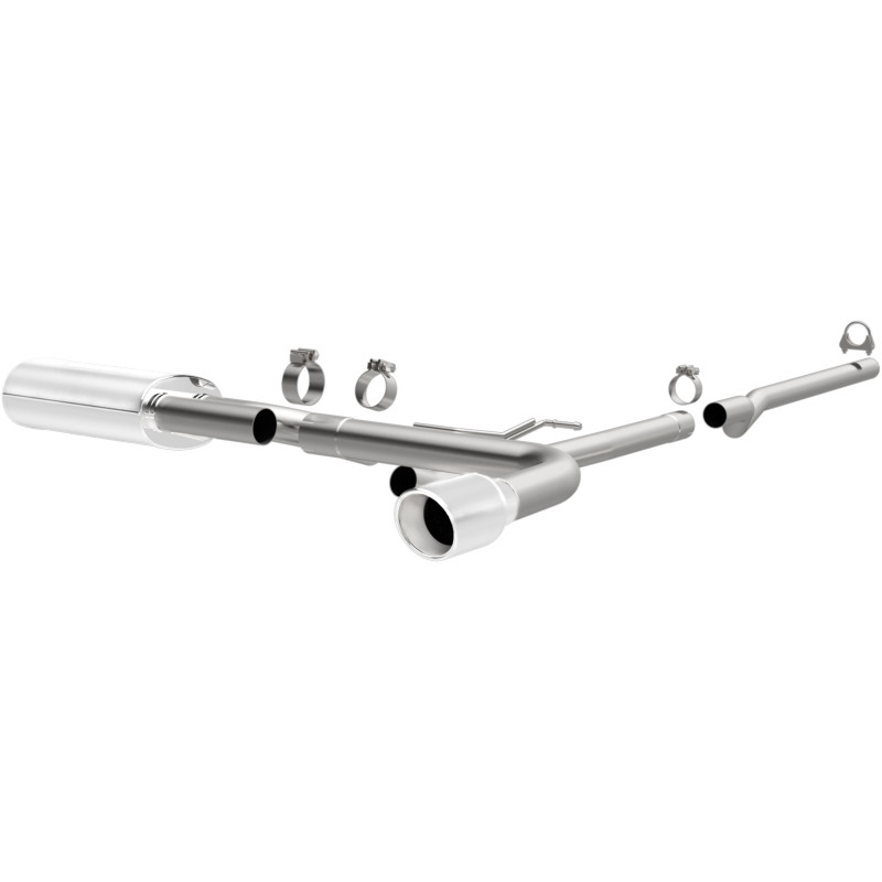 MagnaFlow 13-14 Ford Fusion L4 1.6L Turbo  Stainless Cat Back Performance Exhaust - 15229