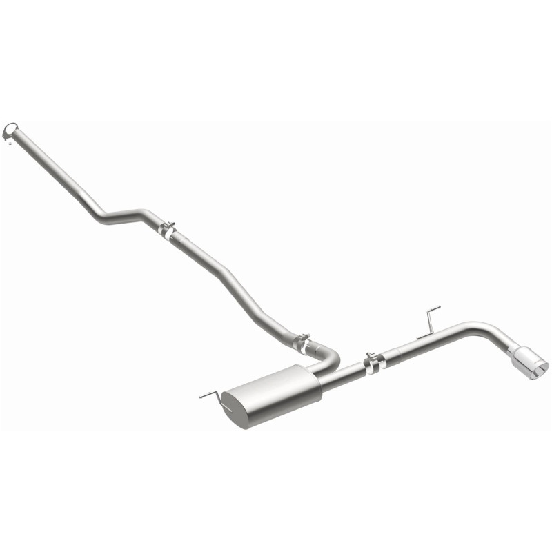 MagnaFlow 13-14 Ford Fusion L4 1.6L Turbo  Stainless Cat Back Performance Exhaust - 15229