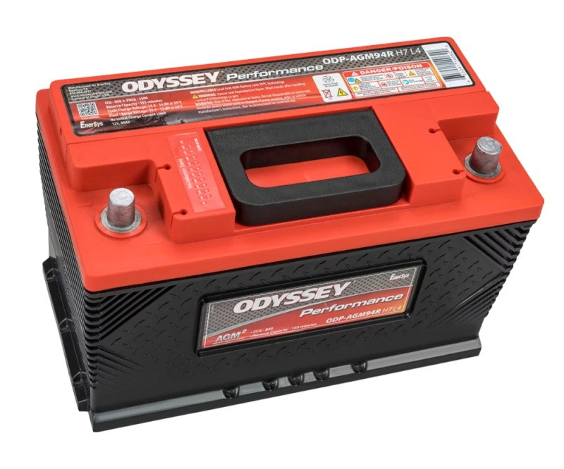 Odyssey Battery Auto/Truck/Heavy Duty & Commercial Performance AGM Battery (94R-850) - ODP-AGM94R H7 L4