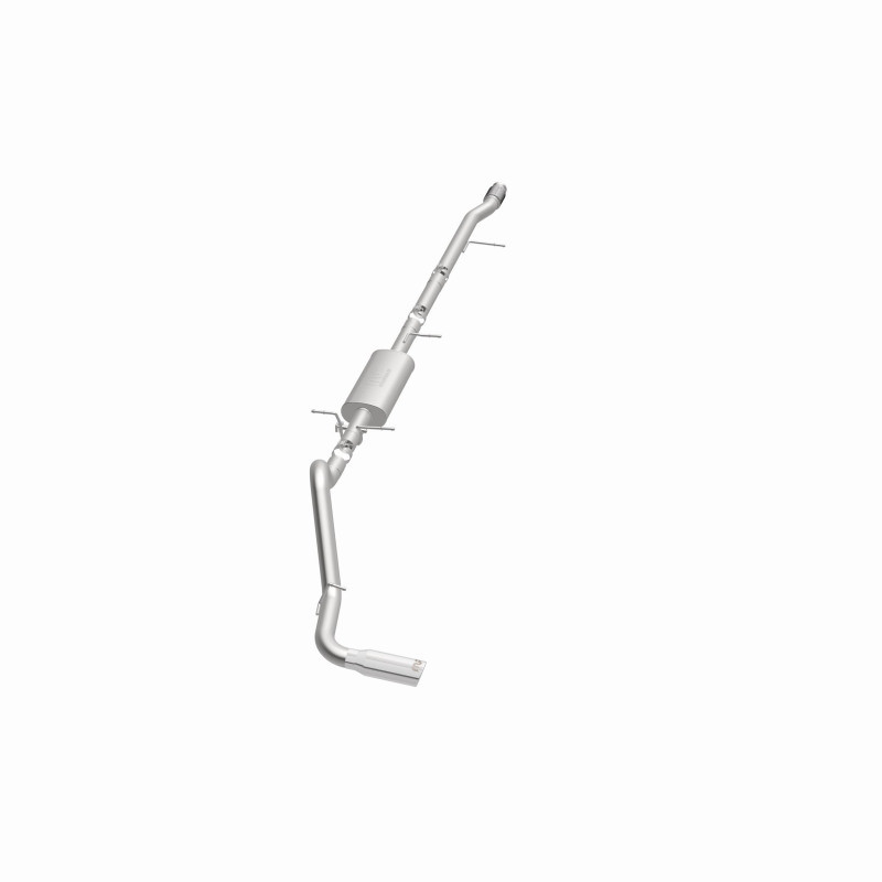 Magnaflow 14 Chevy Silverado V8 5.3L CC/EC Cab Single P/S Rear Exit Stainless Cat Back Perf Exhaust - 15267