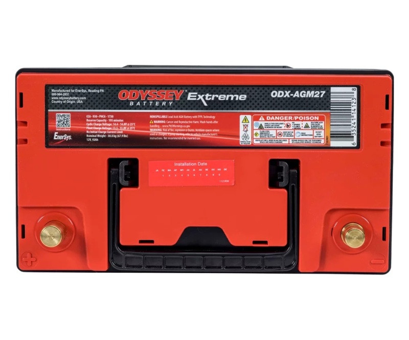 Odyssey Battery Heavy Duty & Commercial Extreme AGM Battery (NSB-AGM27) - ODX-AGM27