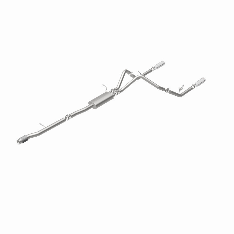 Magnaflow 14 Chevy Silverado V8 5.3L CC/EC Cab Dual Split Rear Exit Stainless Cat Back Perf Exhaust - 15268