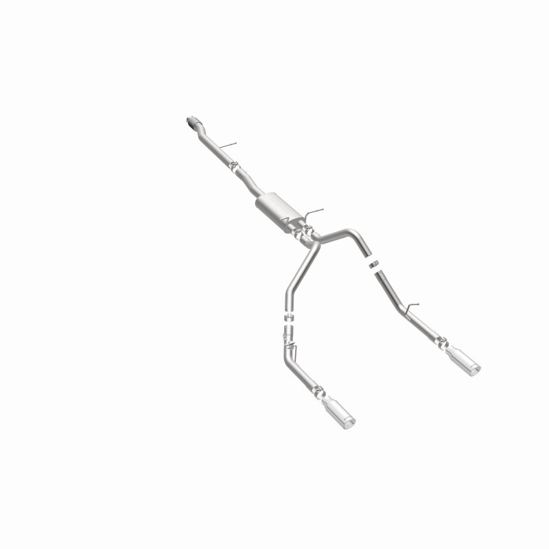 Magnaflow 14 Chevy Silverado V8 5.3L CC/EC Cab Dual Split Rear Exit Stainless Cat Back Perf Exhaust - 15268