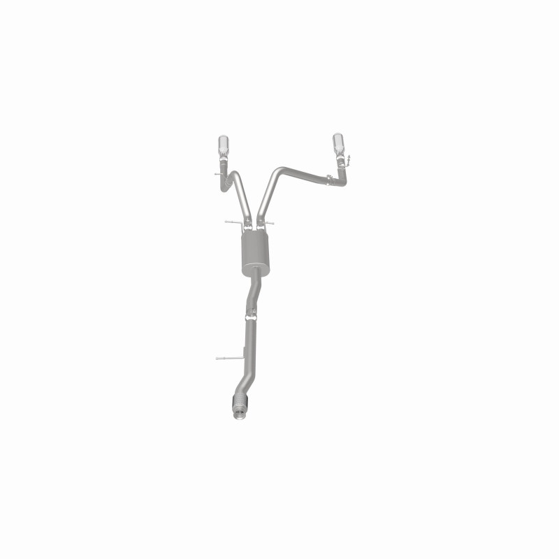 Magnaflow 14 Chevy Silverado V8 5.3L CC/EC Cab Dual Split Rear Exit Stainless Cat Back Perf Exhaust - 15268