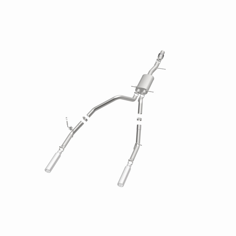 Magnaflow 14 Chev Silverado V8 5.3L SC Cab Dual Split Rear Exit SS Cat Back Perf Exhaust - 15278