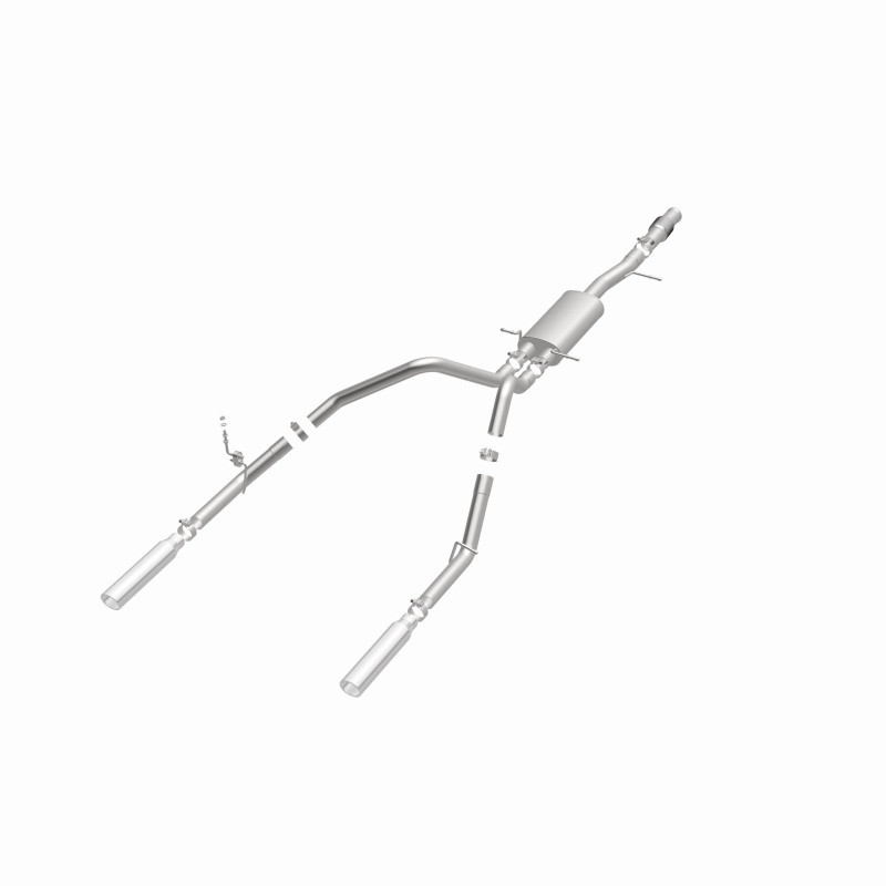 Magnaflow 14 Chev Silverado V8 5.3L SC Cab Dual Split Rear Exit SS Cat Back Perf Exhaust - 15278