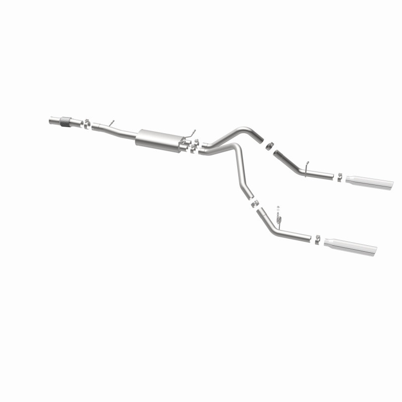Magnaflow 14 Chev Silverado V8 5.3L SC Cab Dual Split Rear Exit SS Cat Back Perf Exhaust - 15278
