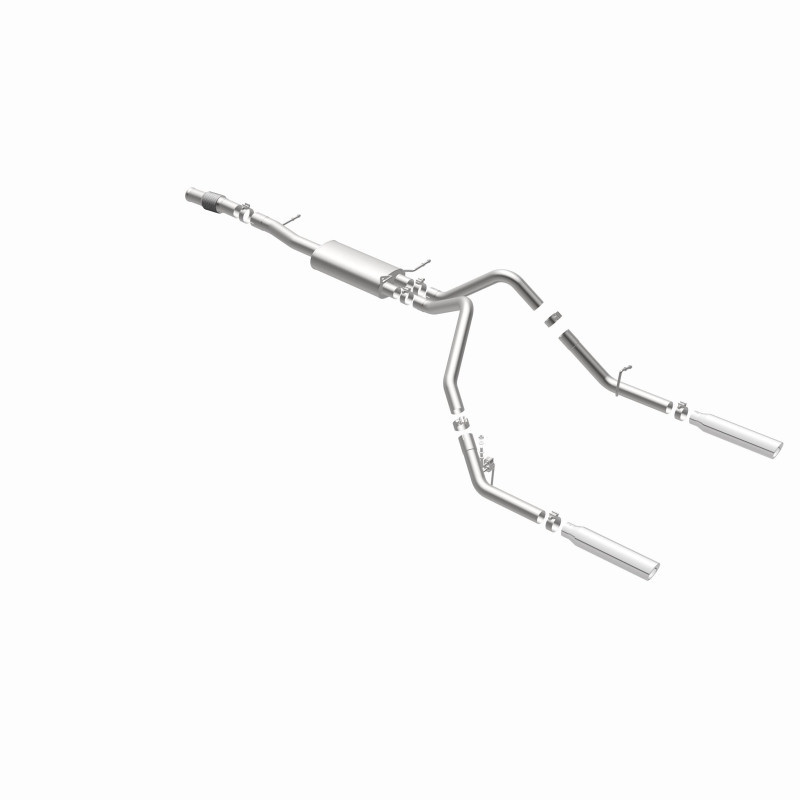 Magnaflow 14 Chev Silverado V8 5.3L SC Cab Dual Split Rear Exit SS Cat Back Perf Exhaust - 15278